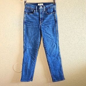 Madewell Roadtripper Stovepipe Jeans.